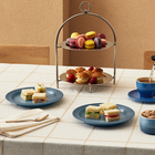 Assiettes à dessert/salade classiques (ensemble de quatre)